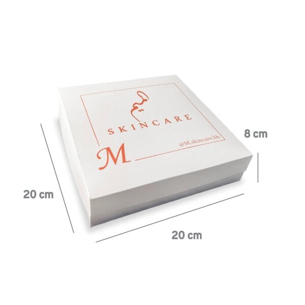 Top and Bottom Box 20x20x8 cm